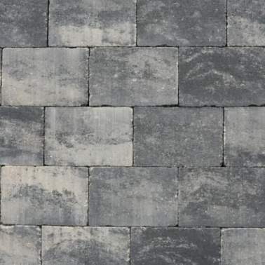 PARTIJ Abbeystone 20x30x6cm grijs zwart