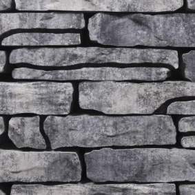 Stone Walling grijs zwart