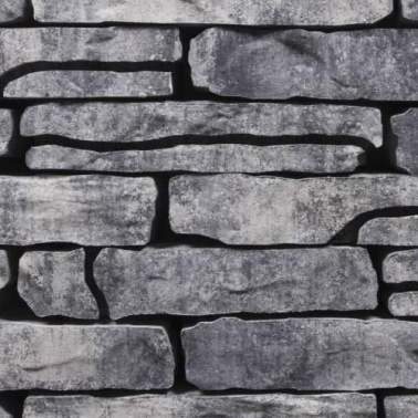 Stone Walling grijs zwart