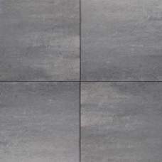 H2O square 60x60x4cm nero grey emotion comfort