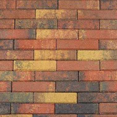 Strak dikformaat 21x6,8x6cm bont gv
