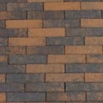 klik voor meer informatie over Strak waalformaat 20x5x6cm bruin zwart Strak waalformaat 20x5x6cm bruin zwart