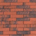 klik voor meer informatie over Strak waalformaat 20x5x6cm rood zwart Strak waalformaat 20x5x6cm rood zwart