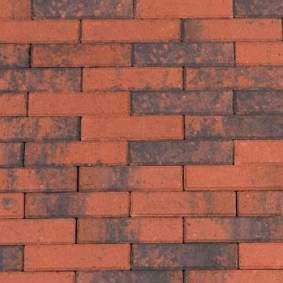 klik voor meer informatie over Strak waalformaat 20x5x6cm rood zwart Strak waalformaat 20x5x6cm rood zwart
