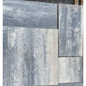 RESTPARTIJ Wildverband relief 5cm nero grey